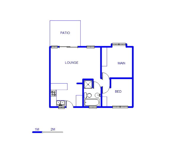 Ground Floor - 60m2 of property for sale in Mooikloof Ridge