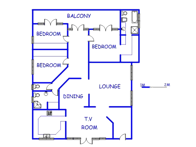 Floor plan of the property in Essenwood