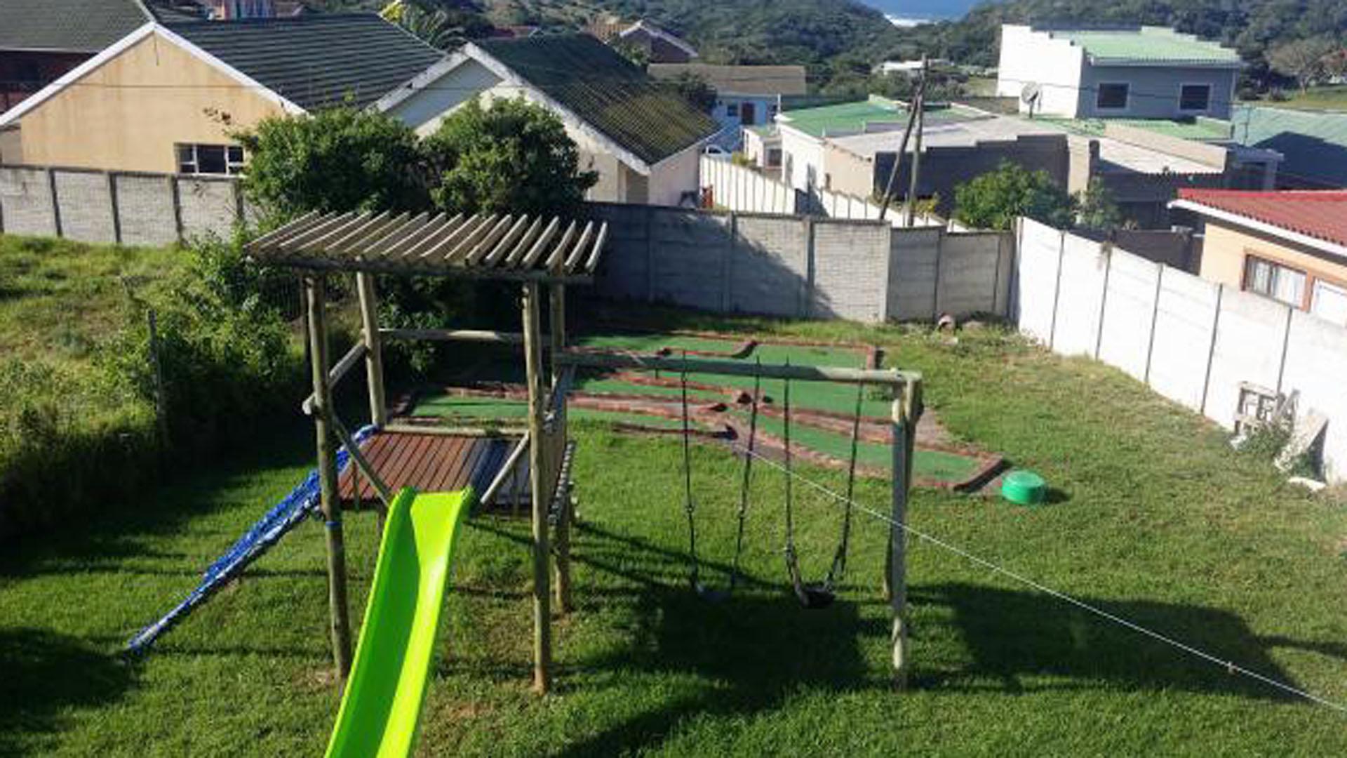 Backyard of property in Kaysers Beach