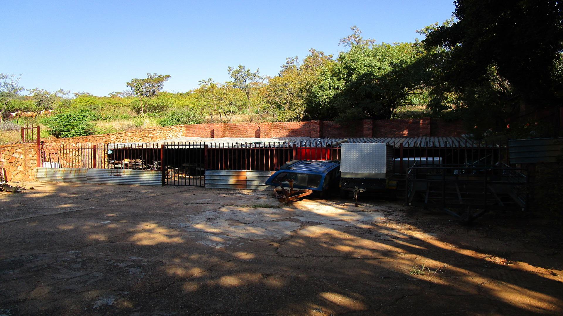 Backyard of property in Akasia