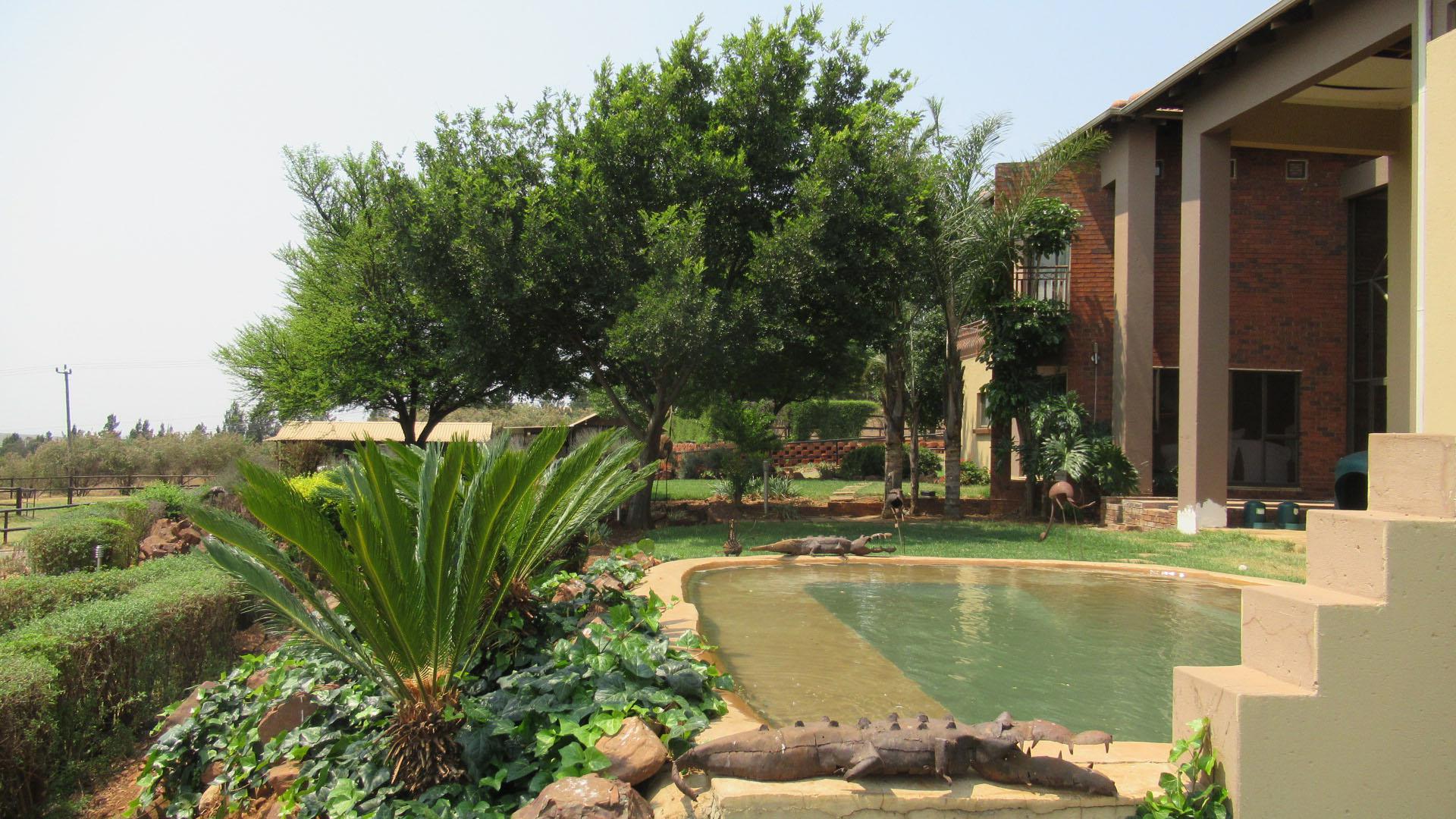 Backyard of property in Nooitgedacht IR