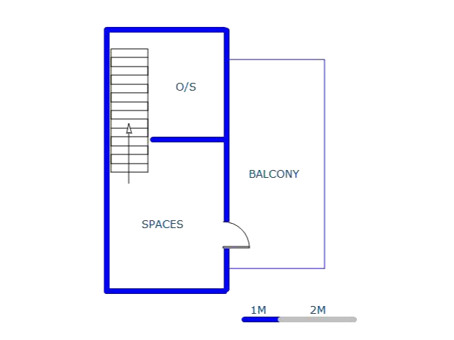 2nd Floor - 42m2 of property for sale in Paulshof