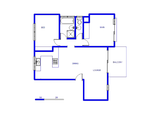 Floor plan of the property in Reyno Ridge