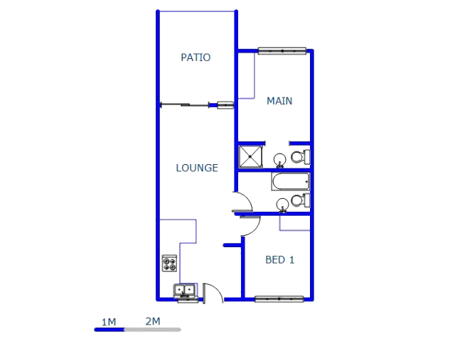 Ground Floor - 57m2 of property for sale in Comet