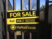 Sales Board of property in Vanderbijlpark