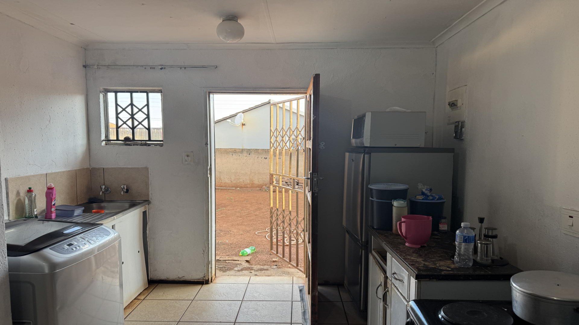 Kitchen of property in Soweto