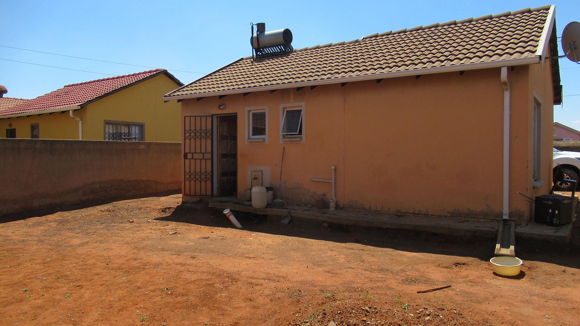 Backyard of property in Soweto