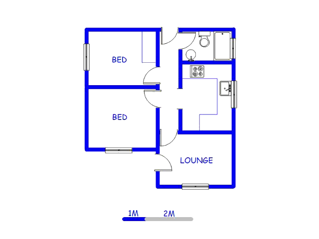 Ground Floor - 45m2 of property for sale in Wetton