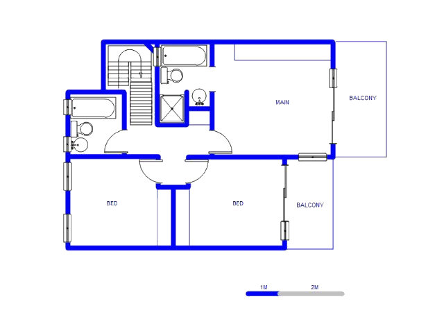 1st Floor - 54m2 of property for sale in Hatfield