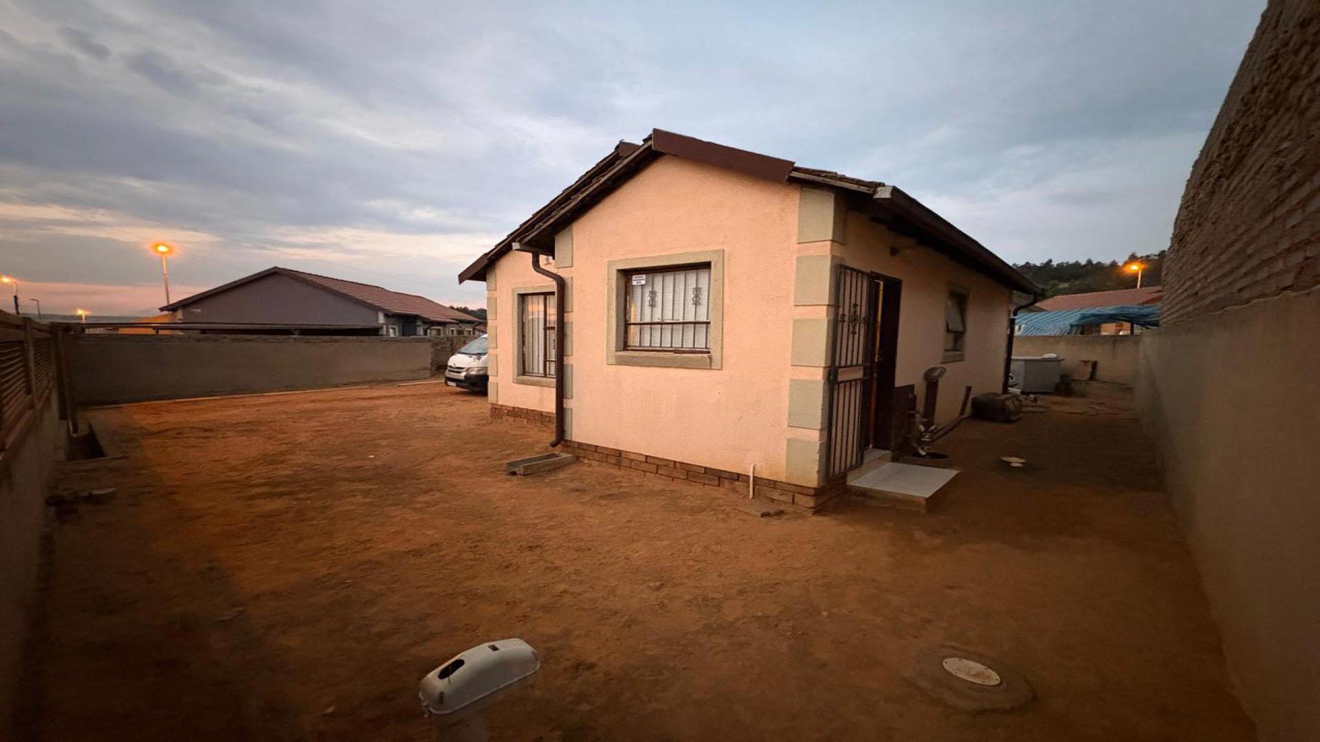 Backyard of property in Kagiso