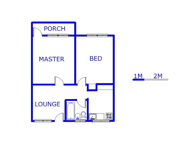 Ground Floor - 66m2 of property for sale in Rosettenville