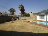 Backyard of property in Falcon Ridge