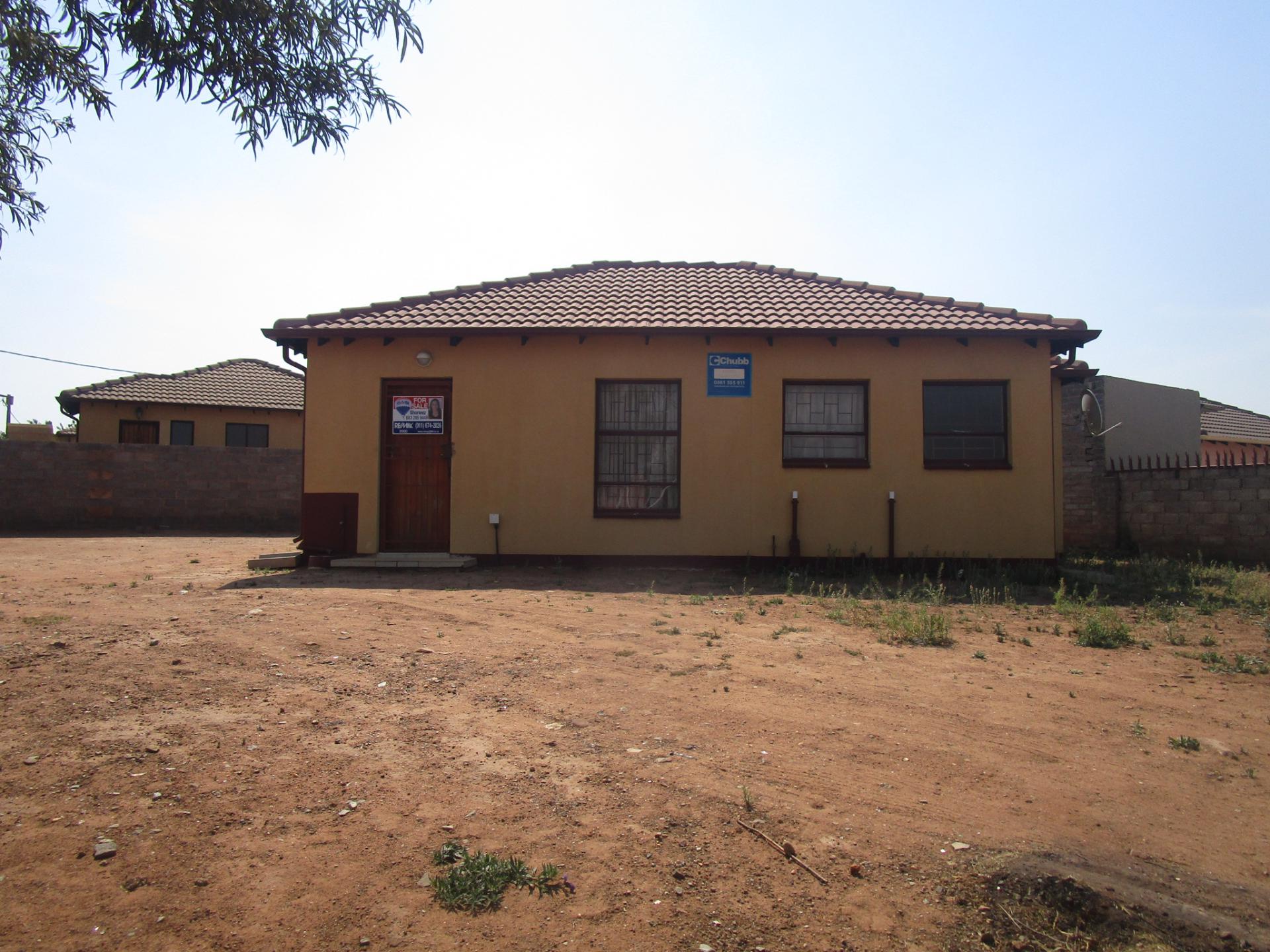 Front View of property in Riverlea - JHB