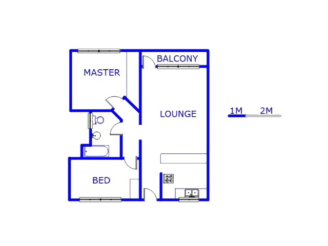 Floor plan of the property in Florida