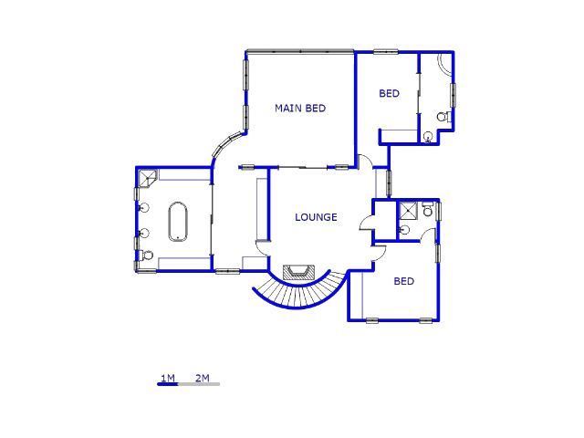 1st Floor - 156m2 of property for sale in Featherbrooke Estate