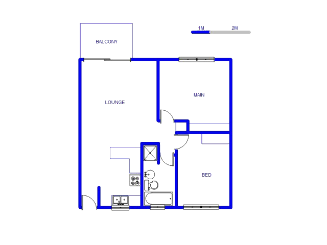 Floor plan of the property in Vorna Valley