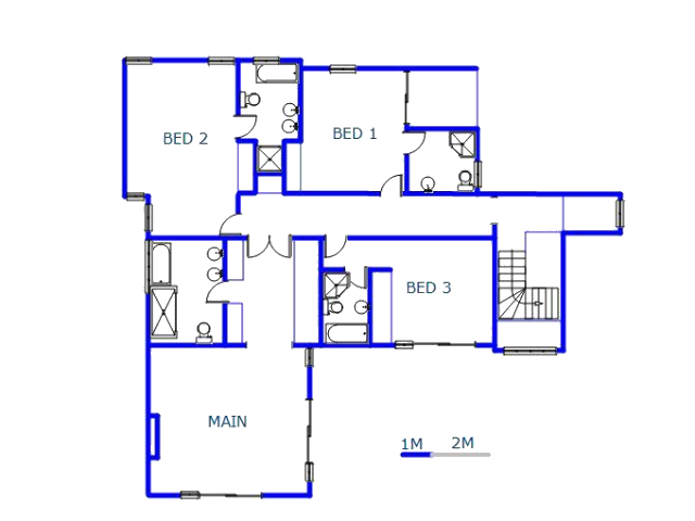 1st Floor - 189m2 of property for sale in Fourways
