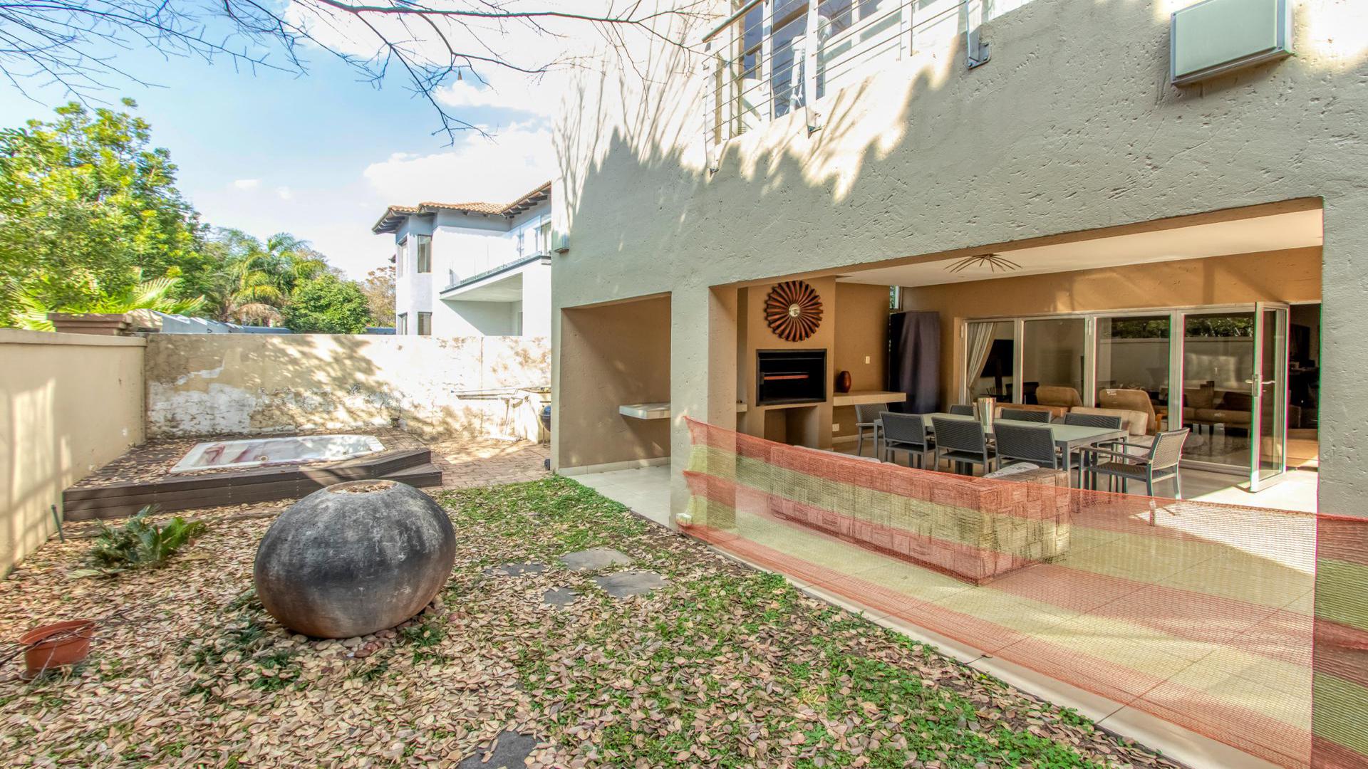 Backyard of property in Fourways