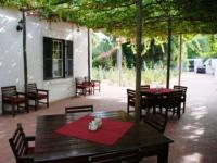 Patio of property in Calitzdorp