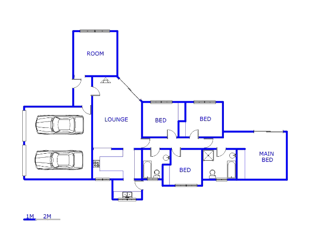 Floor plan of the property in Country View