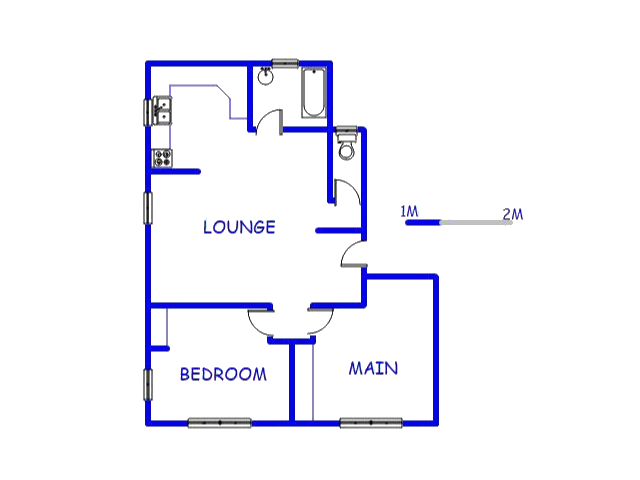 Floor plan of the property in Windermere