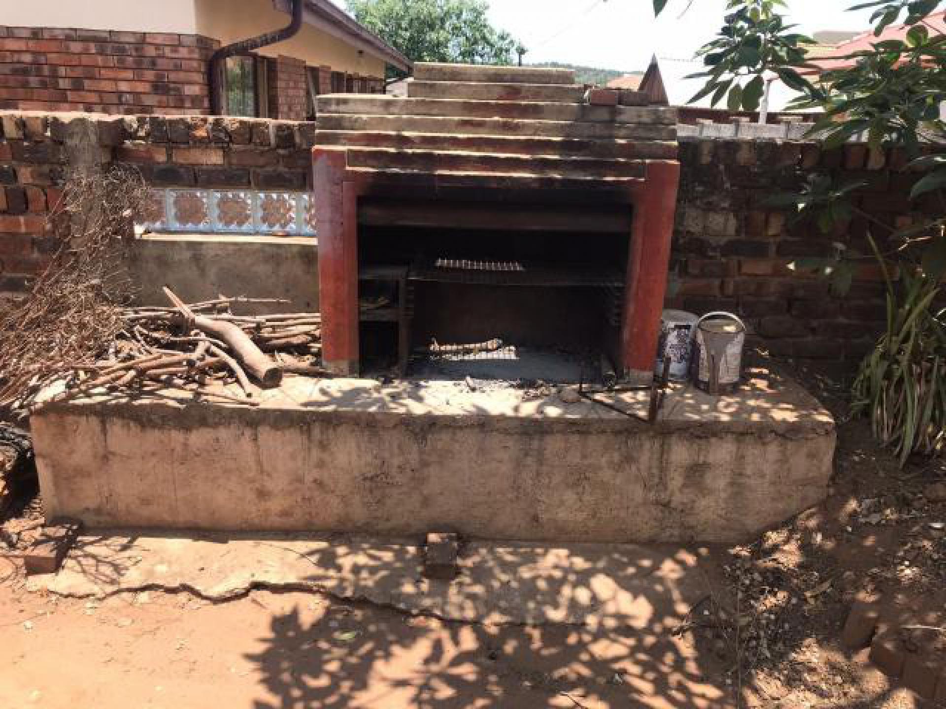Backyard of property in Flora Park 