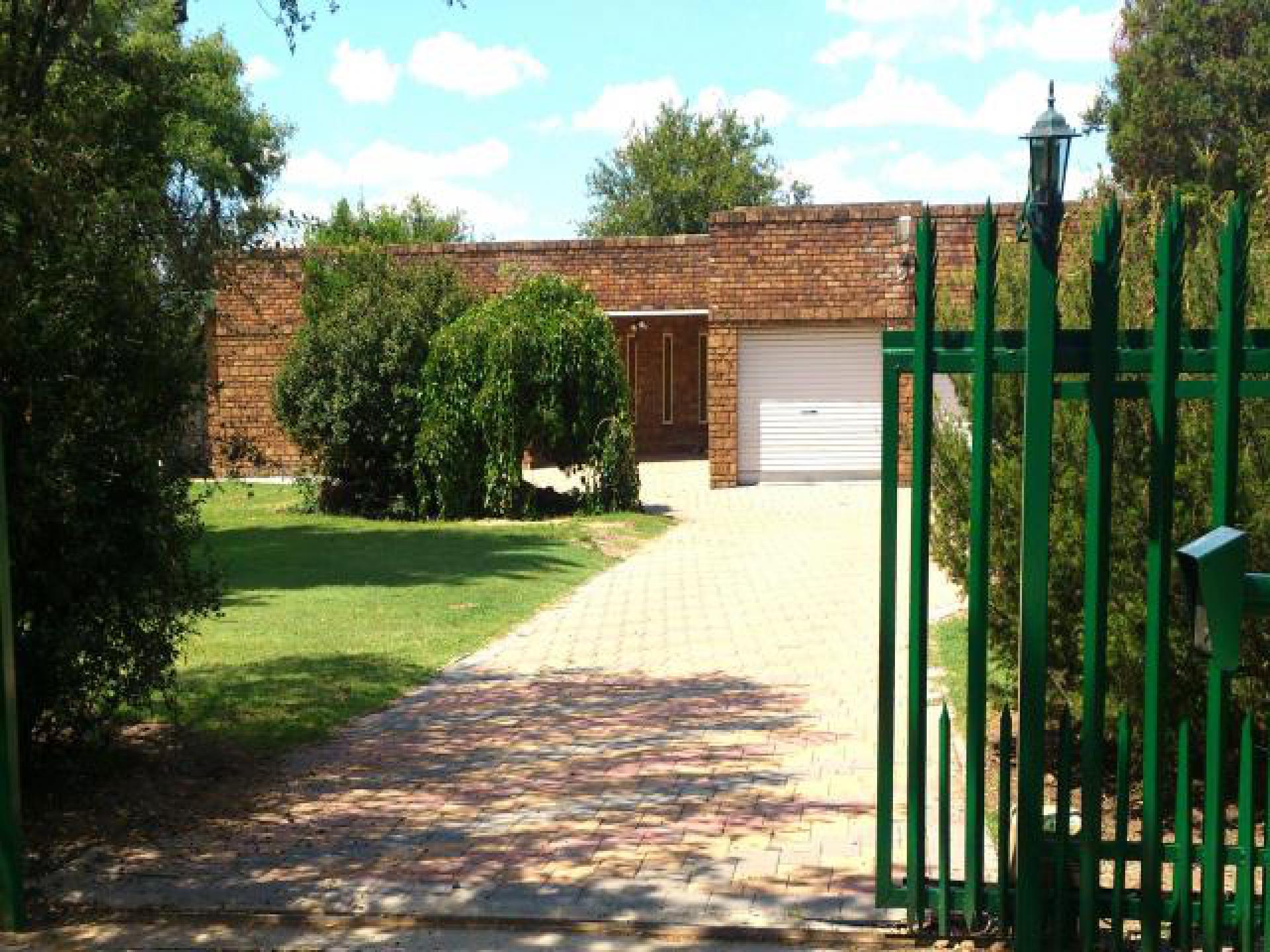 Backyard of property in Standerton