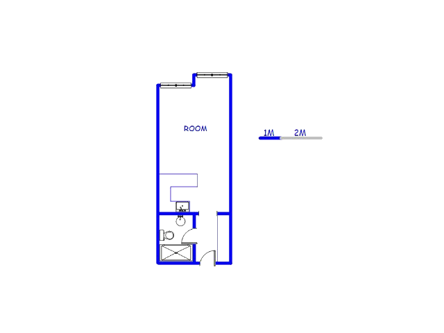 Floor plan of the property in Bellville