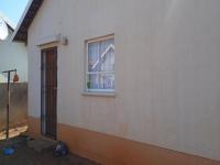 Backyard of property in Evaton