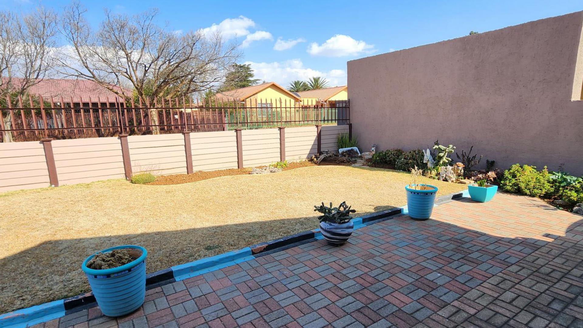 Backyard of property in Stilfontein