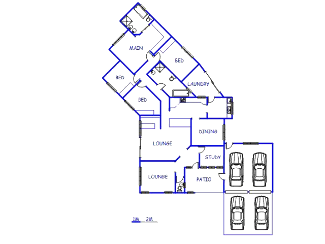 Floor plan of the property in Edleen