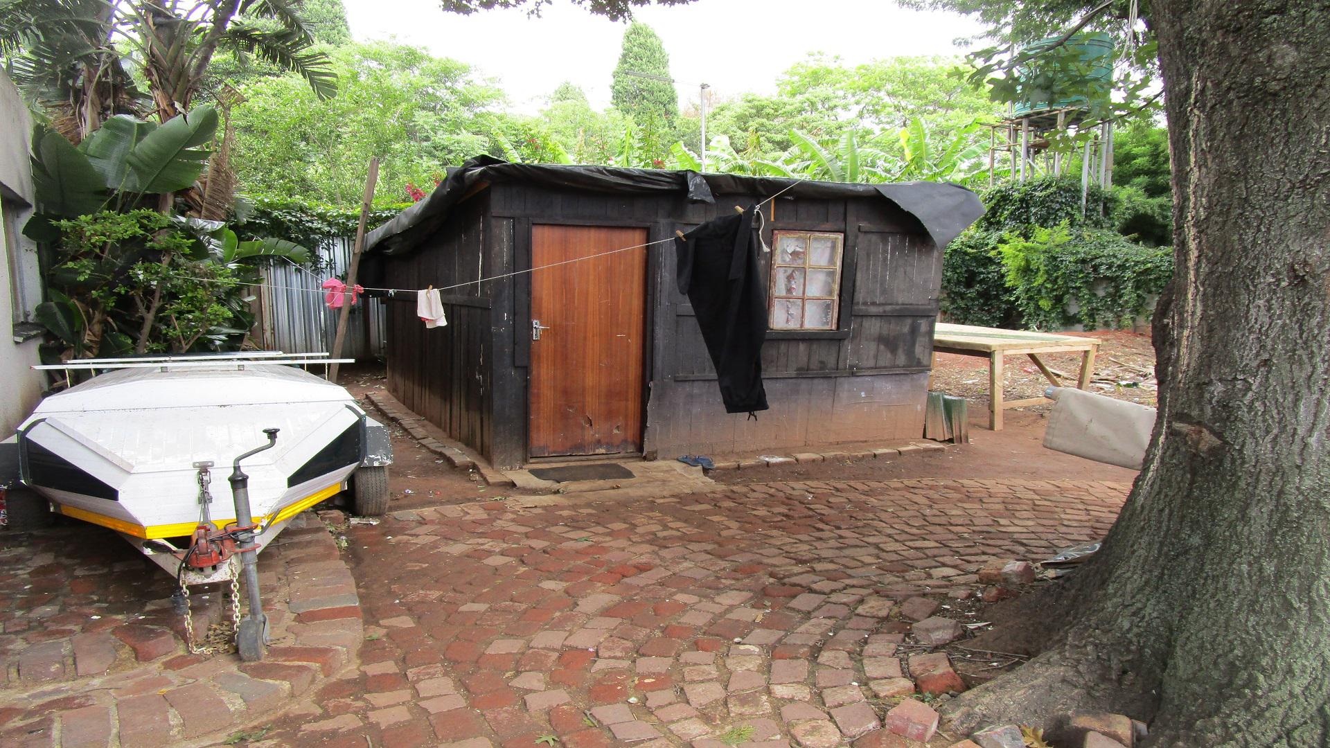 Backyard of property in Ferndale - JHB