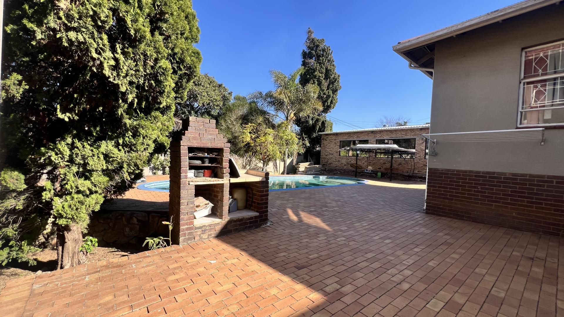 Braai Area of property in Winchester Hills