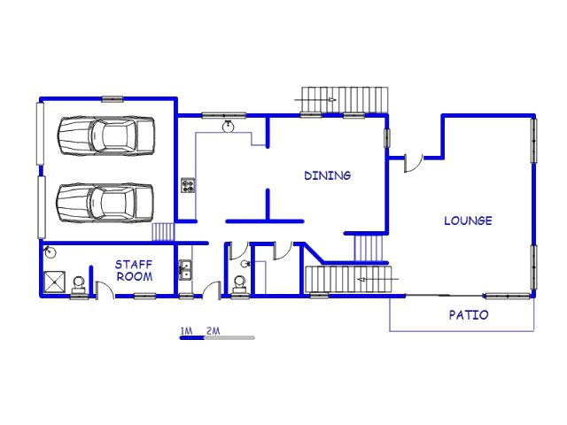 Floor plan of the property in Zinkwazi