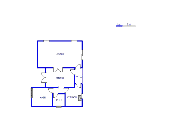 Floor plan of the property in Selection park