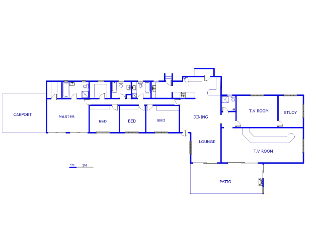 Floor plan of the property in Kibler Park