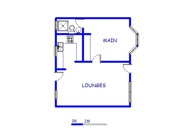 Floor plan of the property in Sherwood