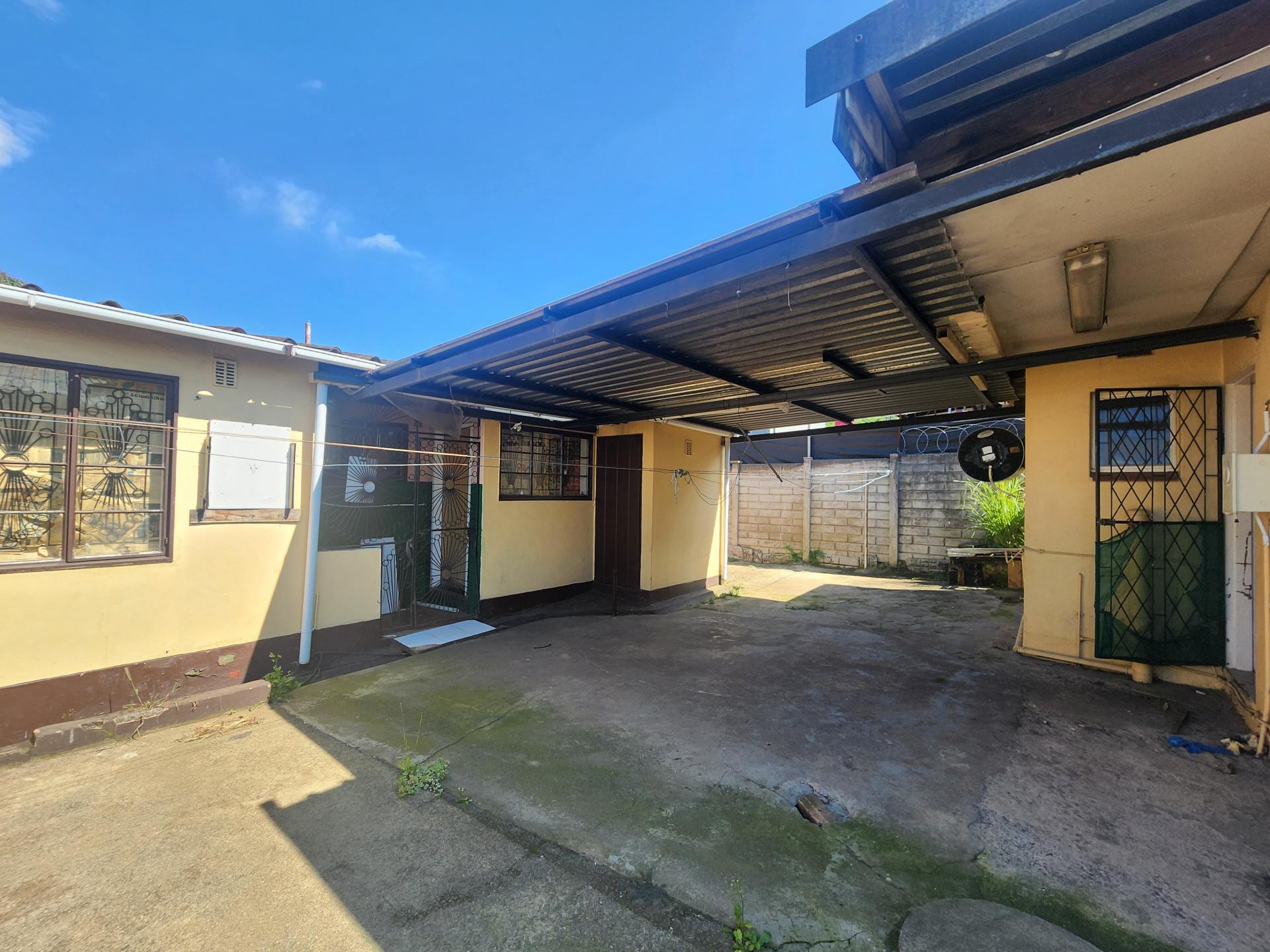 Backyard of property in Bombay Heights