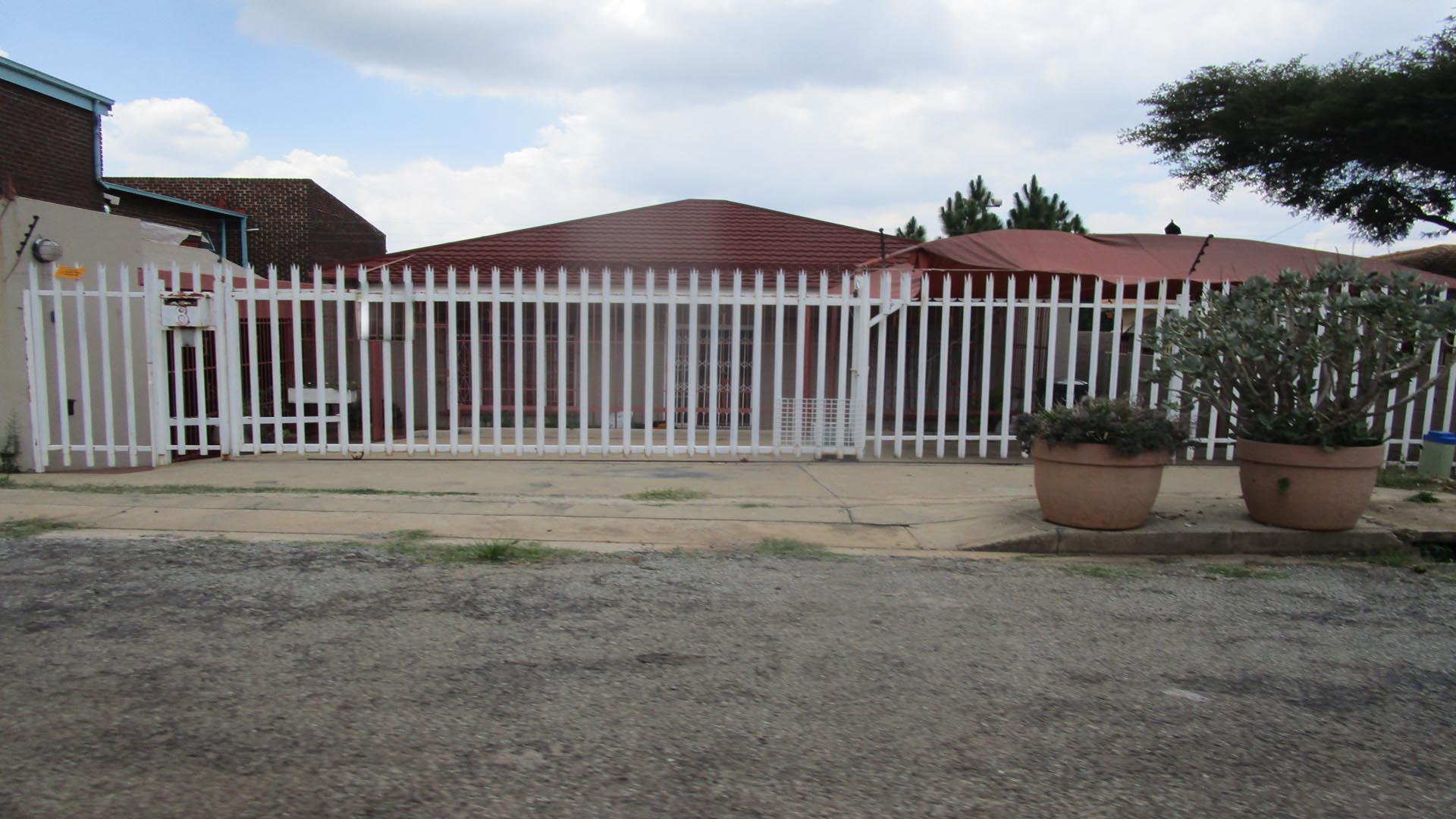 Front View of property in Westdene (JHB)