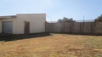 Backyard of property in Lenasia South