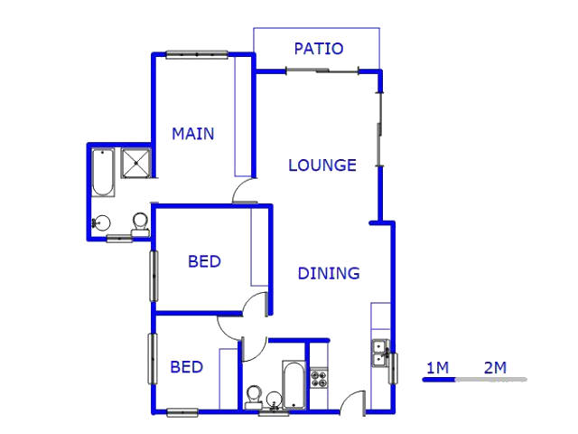 Ground Floor - 93m2 of property for sale in Dawn Park