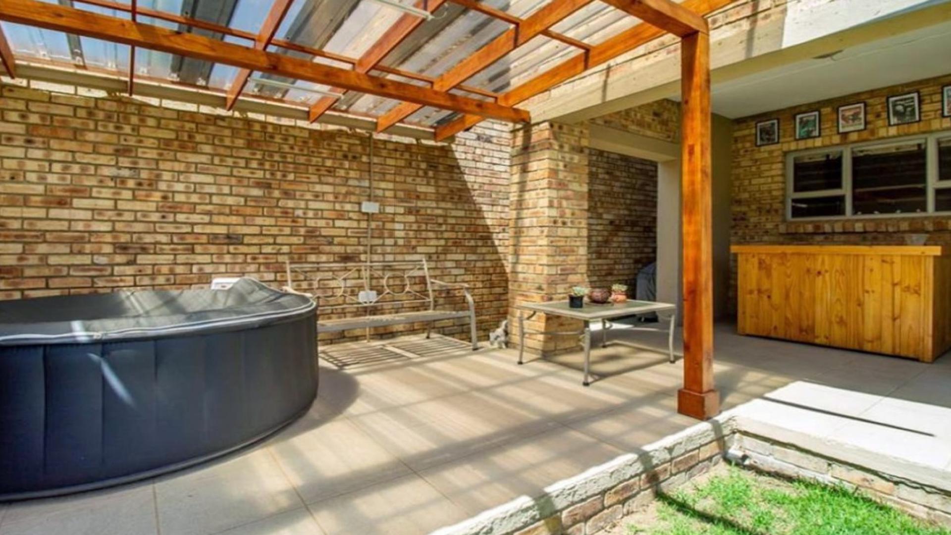 Backyard of property in Honeydew Manor