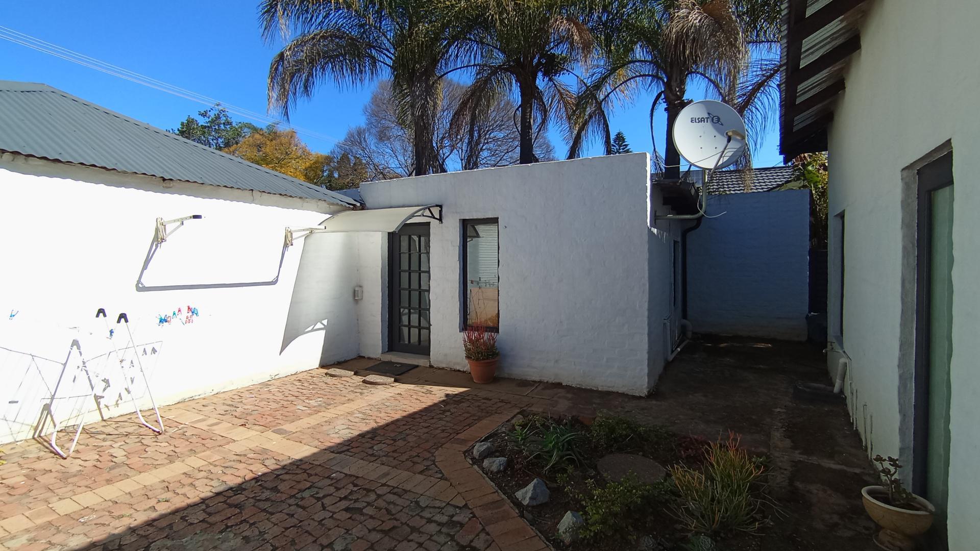 Backyard of property in Waterkloof