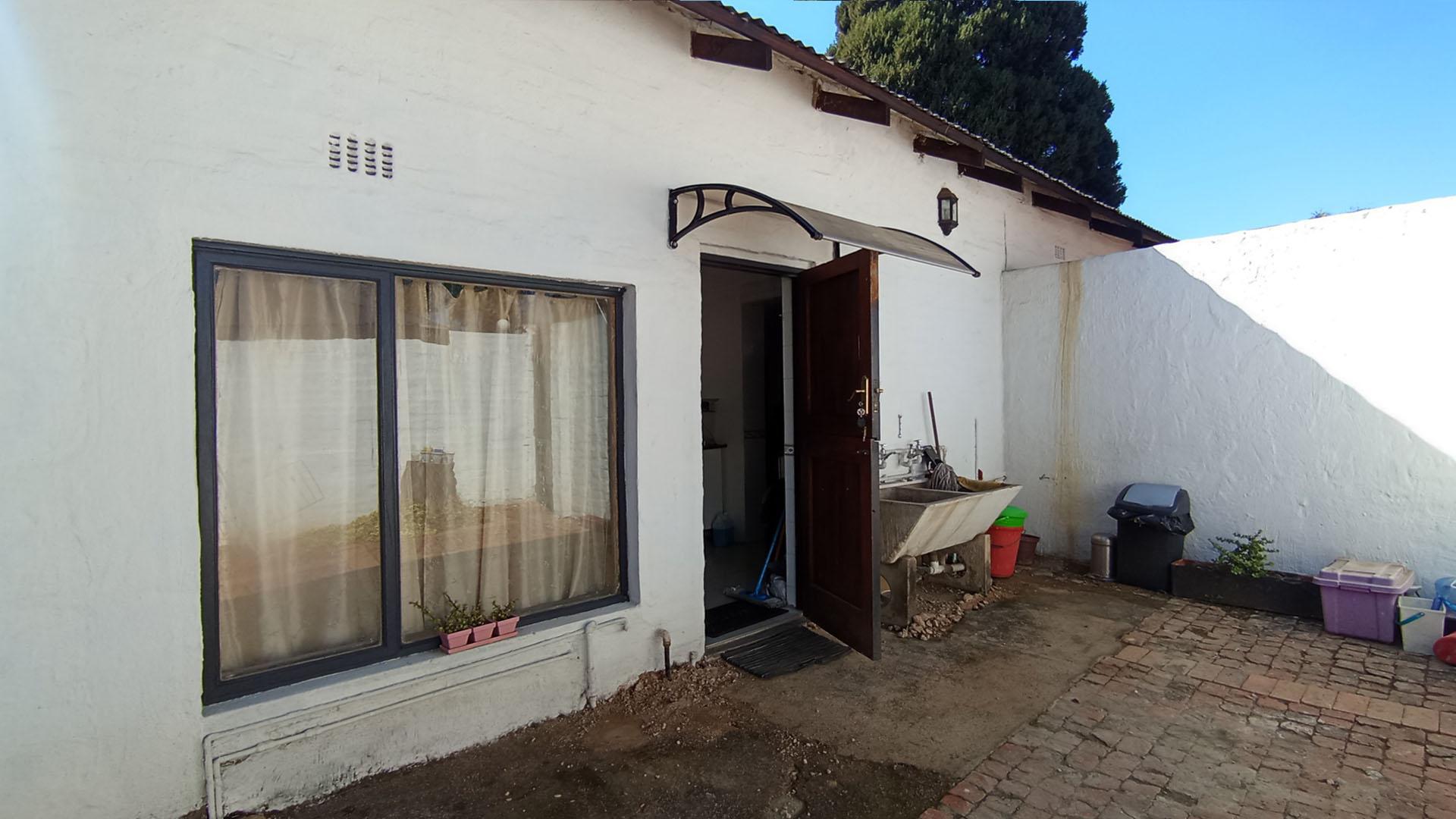 Backyard of property in Waterkloof