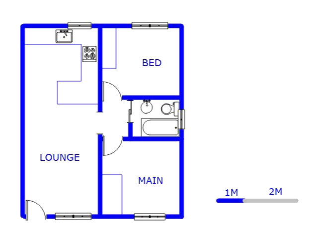 Ground Floor - 47m2 of property for sale in Anzac