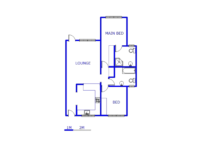 Ground Floor - 77m2 of property for sale in Vorna Valley