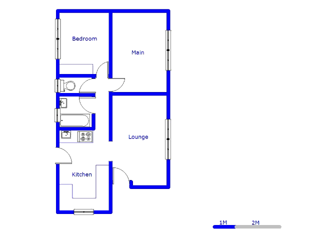 Ground Floor - 48m2 of property for sale in Lenasia South