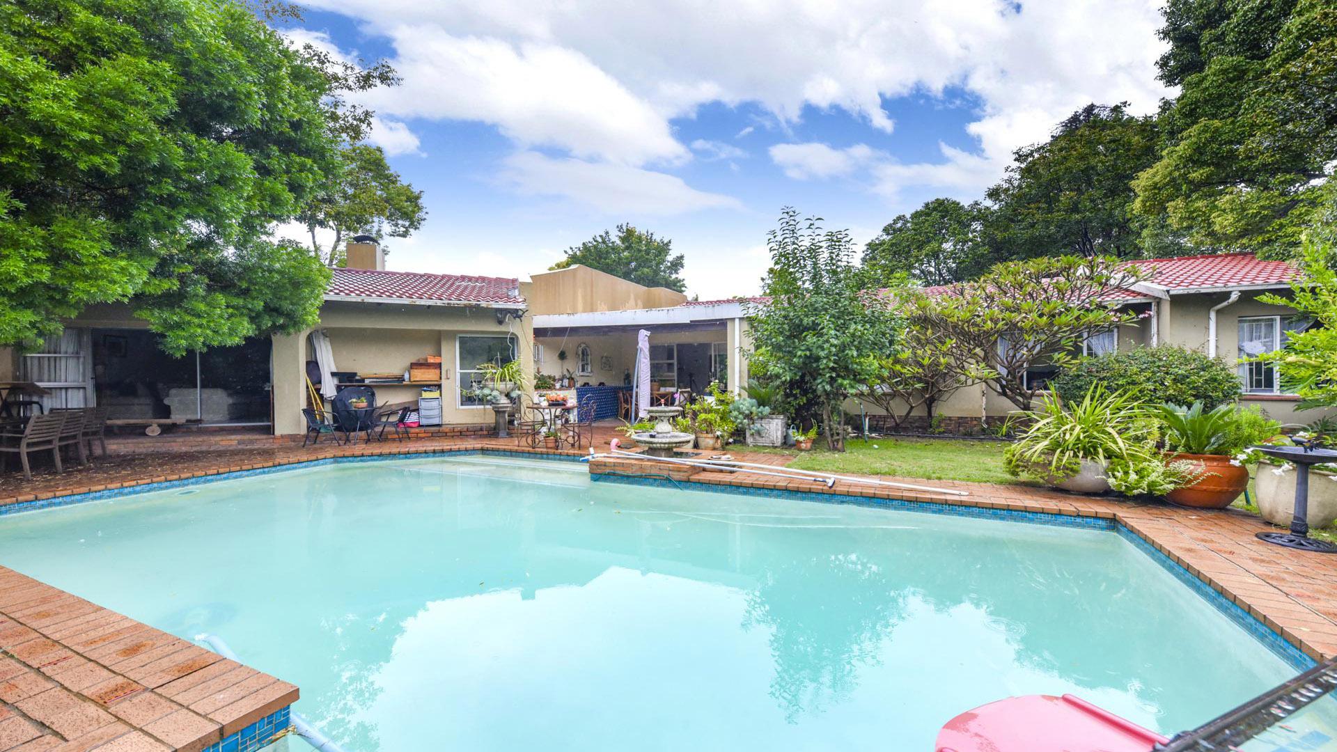 Backyard of property in Witkoppen