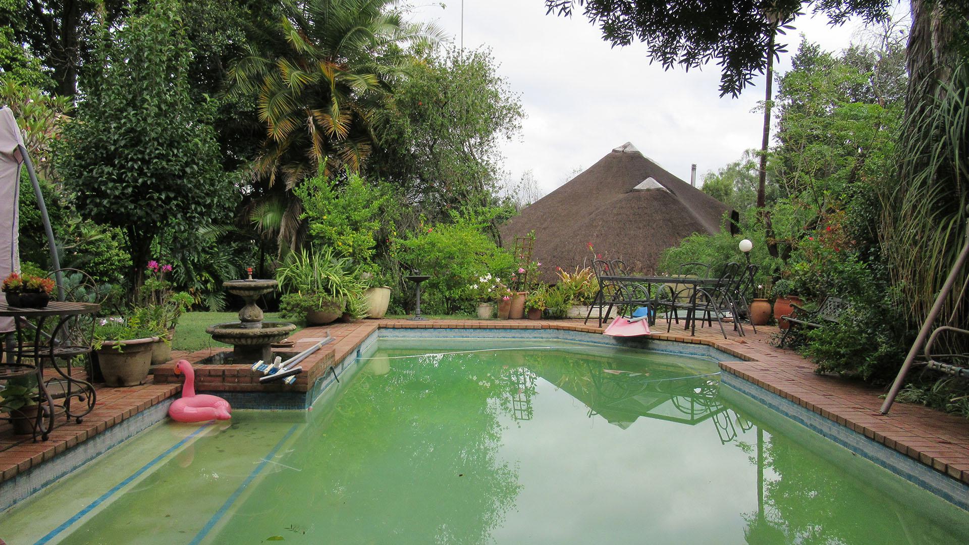 Backyard of property in Witkoppen