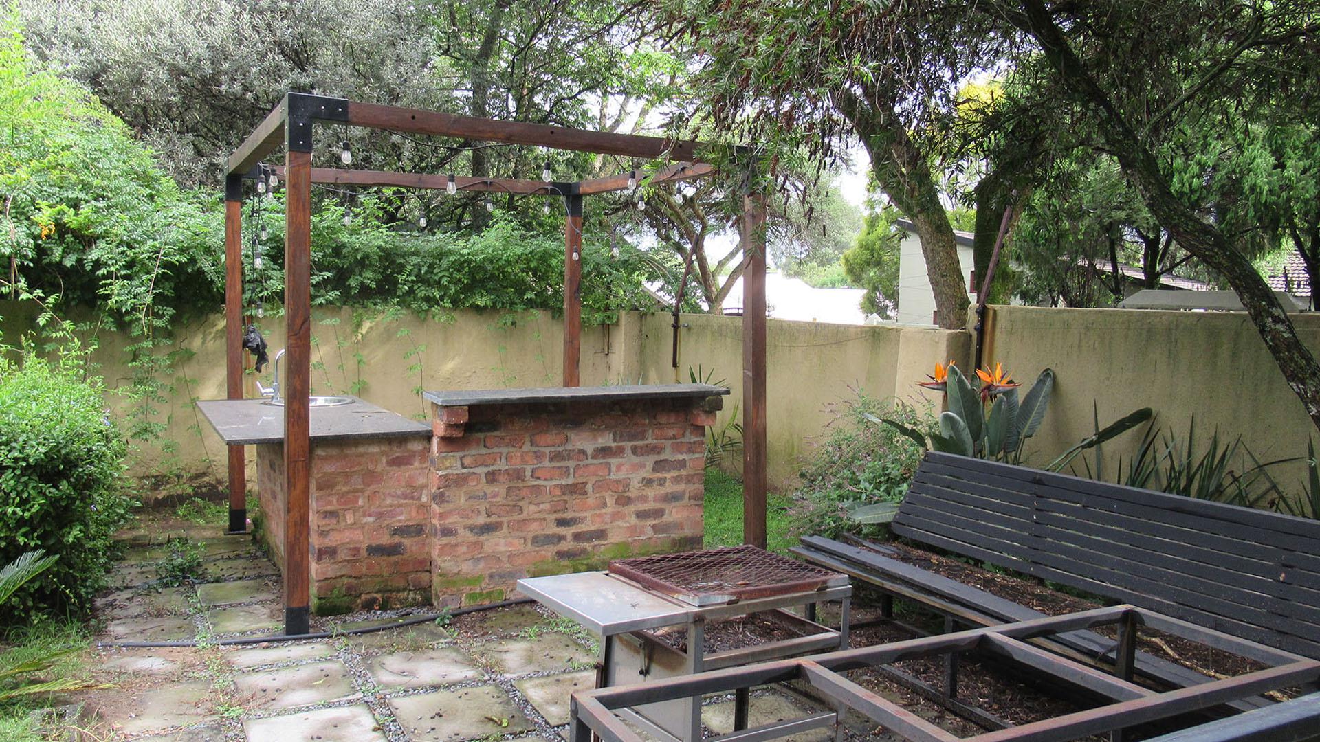 Backyard of property in Witkoppen